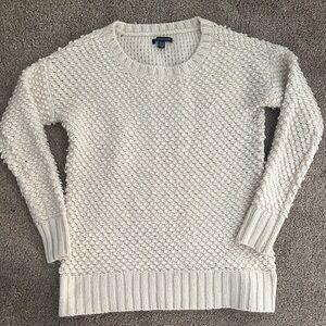 American eagle Cream Sweater size small